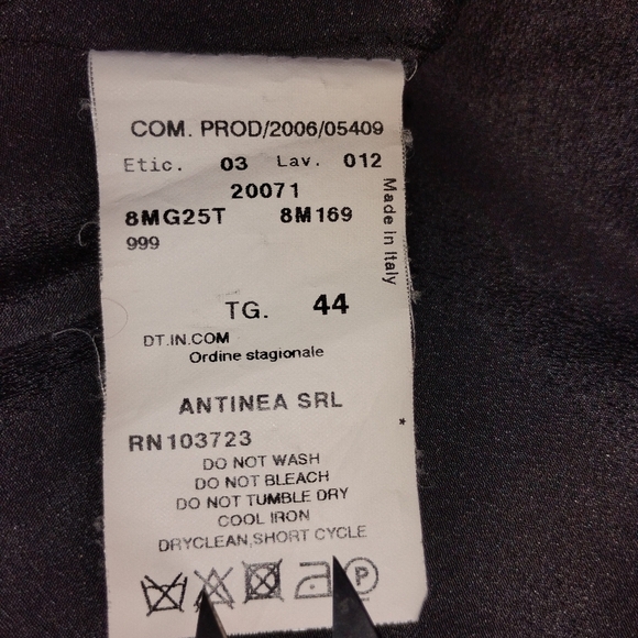 RETRO ARMANI COLLEZIONI PINSTRIPE JACKET - Picture 3 of 13